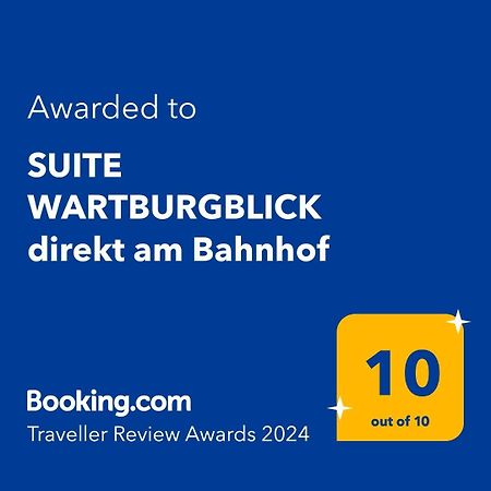 Suite Wartburgblick Direkt Am Bahnhof Eisenach Eksteriør billede